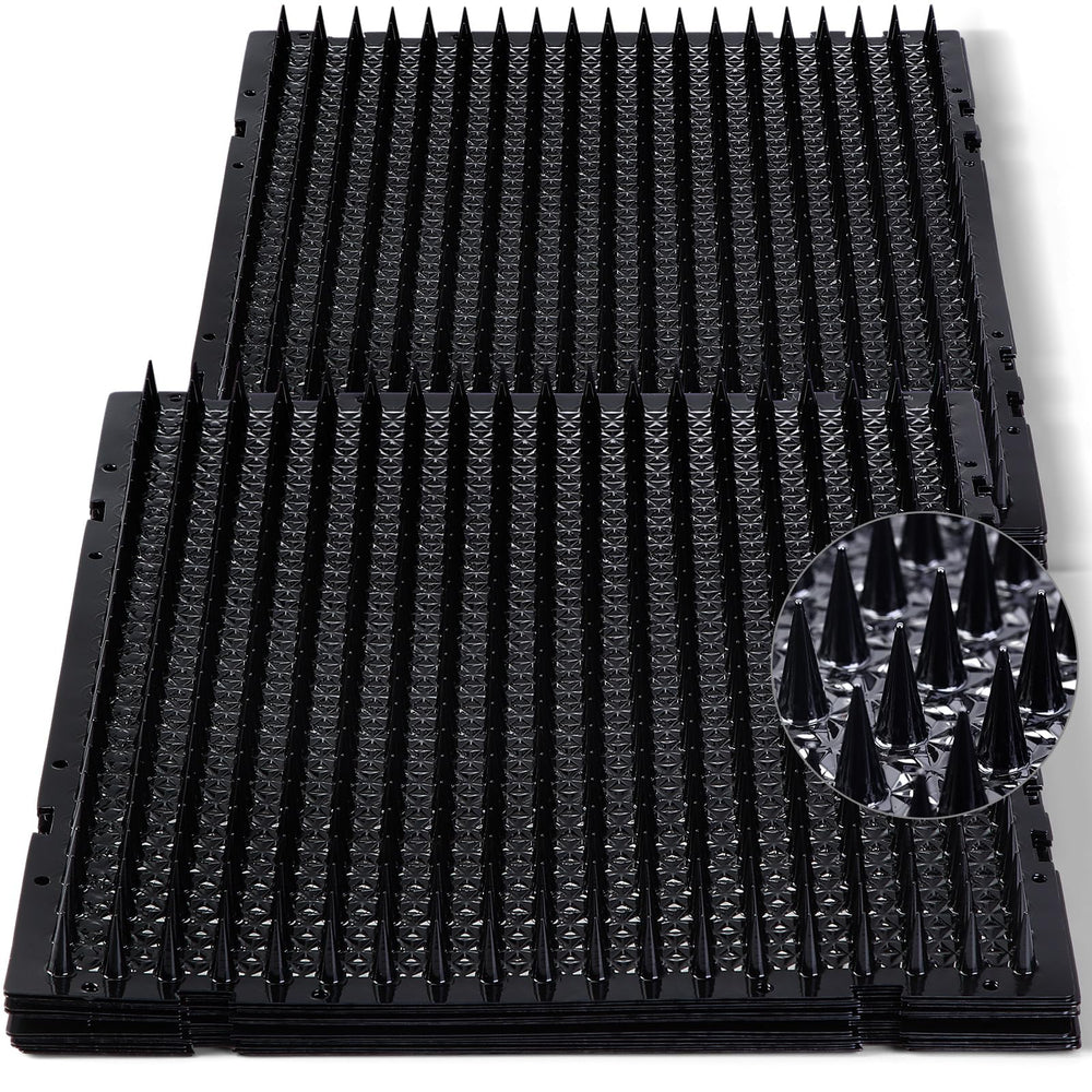 Nuanchu cat spike mat on sofa deters pawing while protecting furniture