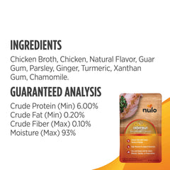 Nulo Chunky Cat Broth Pouches provide moisture-rich snacking for cats