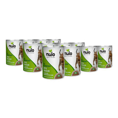 Nulo Duck & Tuna Pate cat food can front, protein-rich flavor for energy