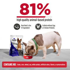 Nulo FreeStyle small-breed dry kibble close-up for easy chewing.