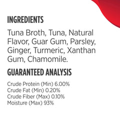 Nulo Freestyle tuna chunks in broth offer tender bites for cats.