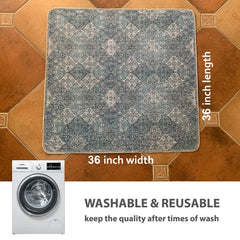 Nunubaby crate mat style pad ready for crate or travel use.