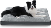NUPIDA dog crate bed with waterproof plush surface for calm naps.