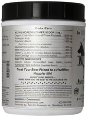 Nupro Joint Support with an active dog during daily care.