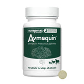 Nutramax Avmaquin bottle front for dogs, daily supplement