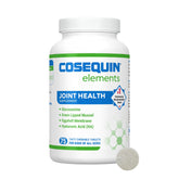 Nutramax Cosequin Elements chewable tablets for dogs support joint comfort.