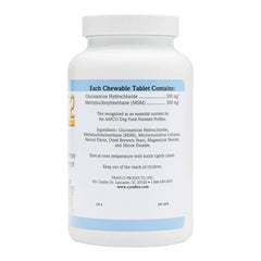 Curaflex 2 bottle packaging showcasing premium joint health supplement for pets