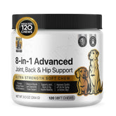 Nutrimend IQ PetriGuard bottle for dog joint support.
