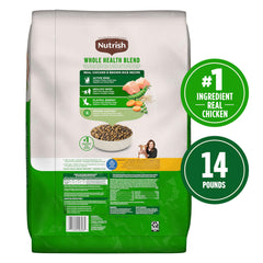 Nutrish contains omega-3 and vitamin E for immune support and coat shine