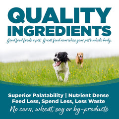 NutriSource ingredients page emphasizes prebiotics and probiotics for gut health