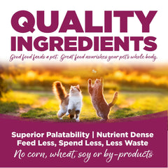 NutriSource resealable 4lb bag visible label on pantry shelf