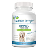 Nutrition Strength vitamin C for dogs tablets bottle supports daily immune health