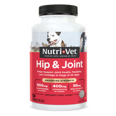 Nutri-Vet Advanced Strength hip joint chews bottleβtargeted mobility support for dogs.