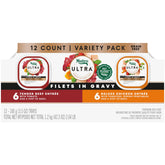 Nutro Ultra wet dog food filets in gravy duck entree for adult dogs, grain-free option