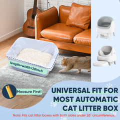 NXPPYY liner compatible with Pet Pivot self-cleaning boxes