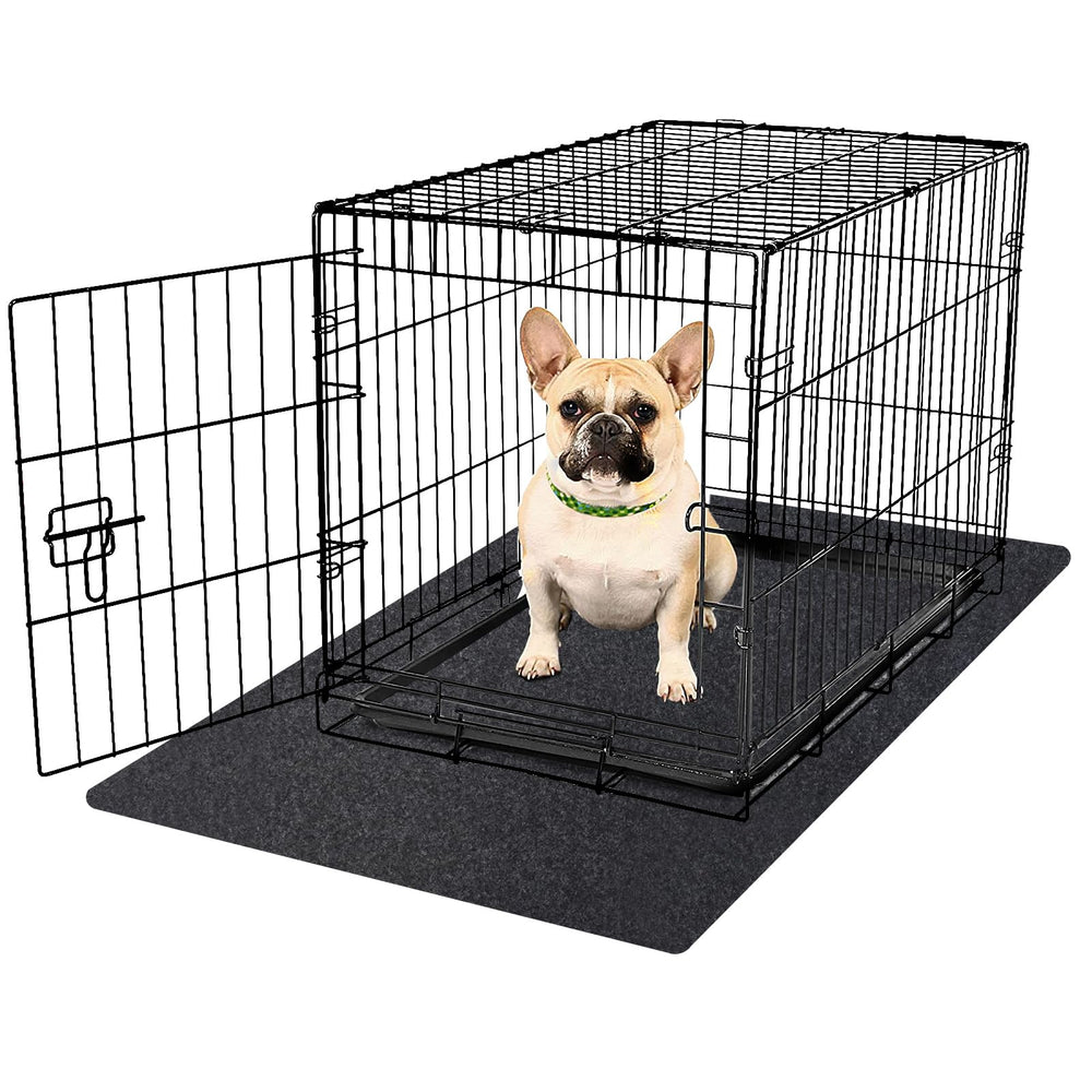 NYFITY Kennel Pad with absorbent fabric for clean, dry crate spaces