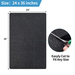 NYFITY Kennel Pad waterproof backing prevents leaks and floor damage