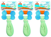 Nylabone Chill 'n Chew puppy teething toy showing soft texture for gentle gum massage.