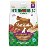 Nylabone Healthy Edibles roast beef small dog chew shows long-lasting flavor for training