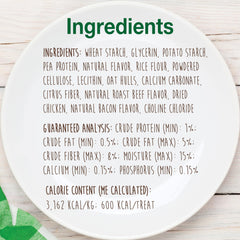 Nylabone Healthy Edibles close-up texture highlighting natural ingredients.