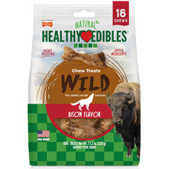Nylabone Healthy Edibles Wild bison-flavor treat for small dogs—training reward.