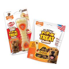 Nylabone Knuckle Bone Power Chew Toy for dogs up to 35 lbs enhances chewing enrichment