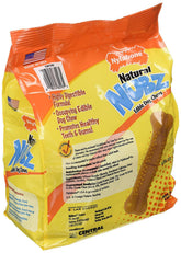 Nylabone Natural Nubz 2-pack front view supports dental care and fresh breath.