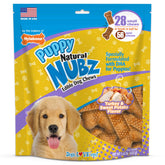 Nylabone Nubz puppy treats in turkey and sweet potato flavor for training