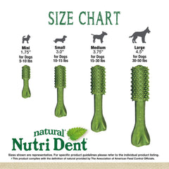 Nylabone Nutri Dent natural and highly digestible chews for daily use.
