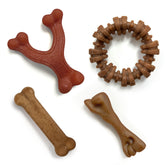 Nylabone Strong Chew 4-Pack for small dogs delivering real meat flavors