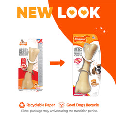 Nylabone USA-made dog chew toy, built in New Jersey for safety and quality.