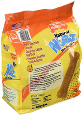Natural Nubz close-up chews highlight real chicken flavor.