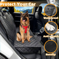 NYLSYT universal-fit back seat cover adapts to most cars and SUVs.