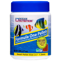 Ocean Nutrition tropical fish food with soft-moist pellets for easy sinking and balanced nutrition.