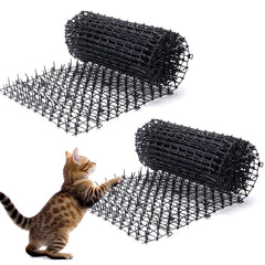 OCEANPAX cat scat mat on kitchen counter deters paws safely.