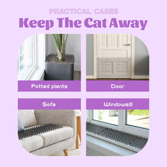OCEANPAX scat mat 12-pack ready for garden bed protection from cats.