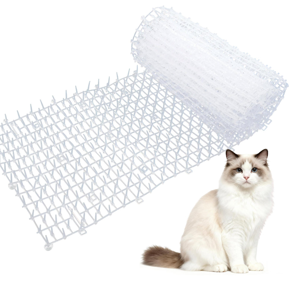 OCEANPAX transparent scat mat on a sofa protecting furniture with discreet barrier.