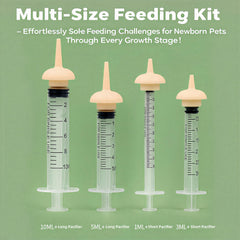 OCTKITE kitten and puppy feeding bottle 50ml for precise dosing.
