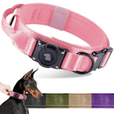 Odokele AirTag dog collar with waterproof holder protects tracker during outdoor adventures