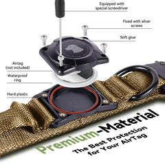 Odokele comfortable control handle enhances grip during walks and training