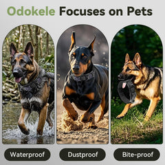 Odokele metal buckle provides sturdy closure for strong, active dogs