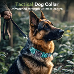 Odokele tactical dog collar in 1000D nylon for durable daily wear