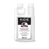 Odorcide K.O.E bottle pour showing quick dilution for odor control.