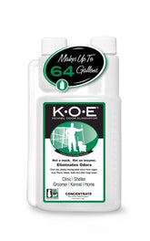 Odorcide K.O.E bottle pour for easy odor elimination in large areas