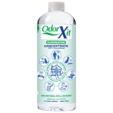 OdorXit concentrated odor eliminator bottle ready to neutralize pet odors on surfaces.
