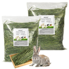 Ohcool Timothy Hay two-bag pack ideal for storage and daily feeding