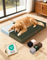 OhGeni orthopedic bed foam provides targeted support for joints