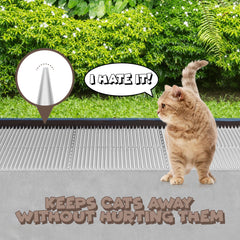 ohlela scat mat garden protector deters digging and plant damage.