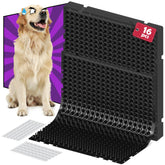 ohlela scat mats protect plants by deterring dogs and cats from sniffing and digging.