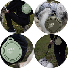 OHMO 27oz capacity ideal for large dogs during outdoor adventures